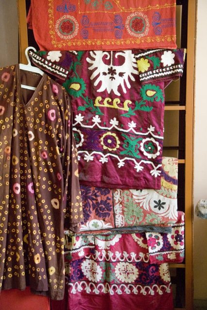 Samples of an embroidery. Tadjiks of Southern Tajikistan. The end of XX century.