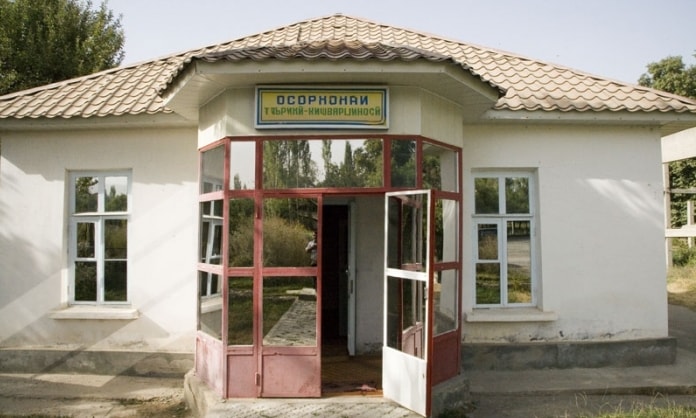 Building of the historical-study of local lore museum of area Khovaling.