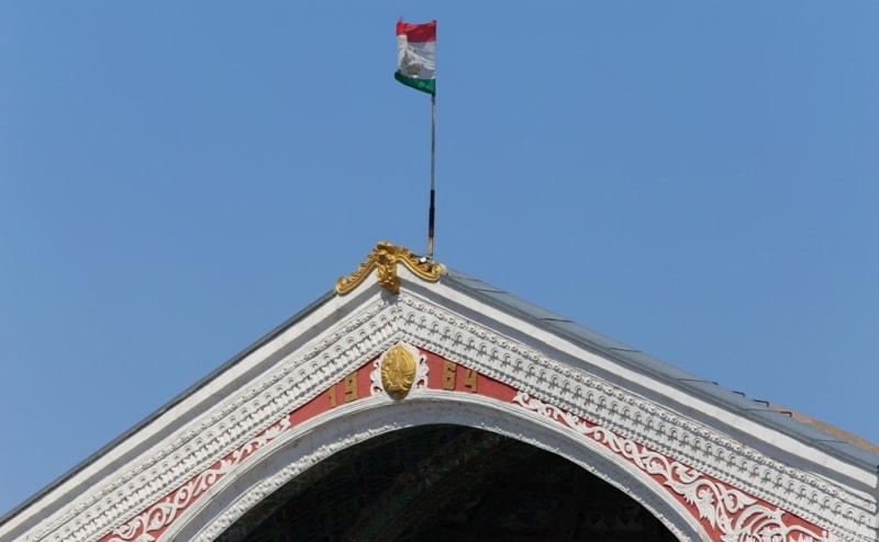 Roofs of a market.