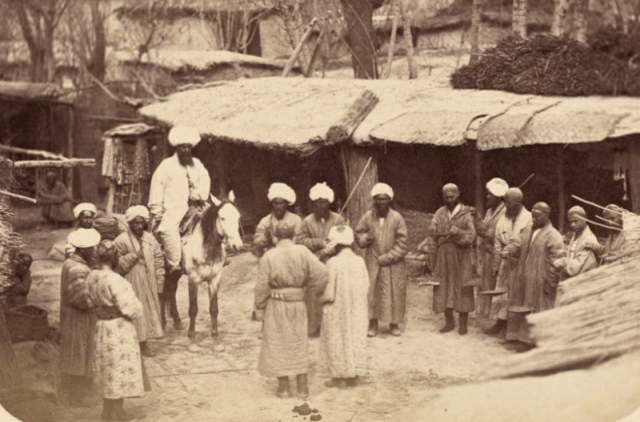 Religious customs of Tadjiks. Check of weights by the chapter.