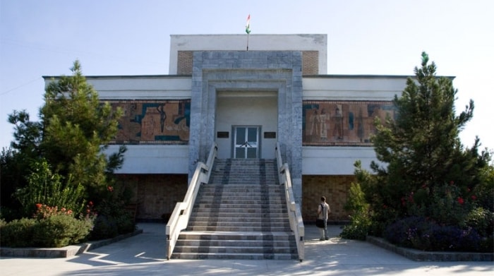 Building of the Republican museum of the academician B. Gafurov.