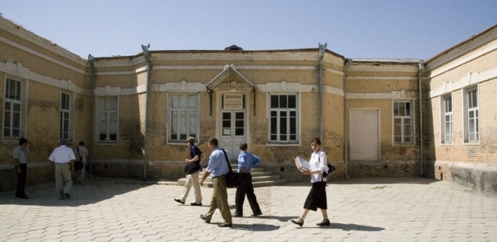 The Building of the historical-study of local lore museum Isfara.