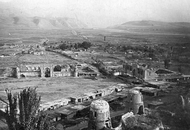 Площадь Регистан. Фотография 1924 года.