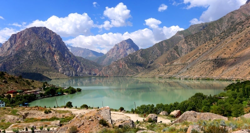 lakes of Central Asia.