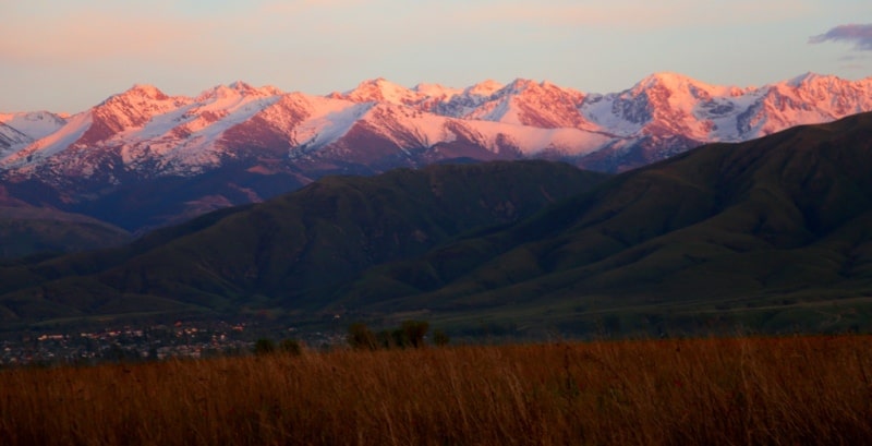 Nature of the Pamir Mountains.