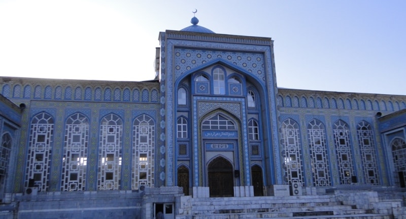 Mosque in Dushanbe.