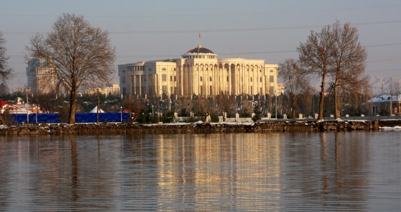 Резиденция президента в Душанбе.