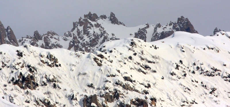 Environs of the gorge Varzob.