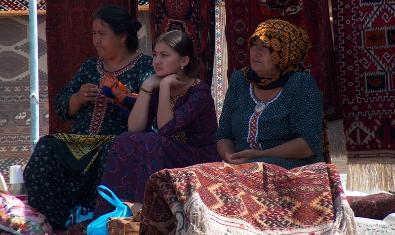 Market of Altyn-Asar.