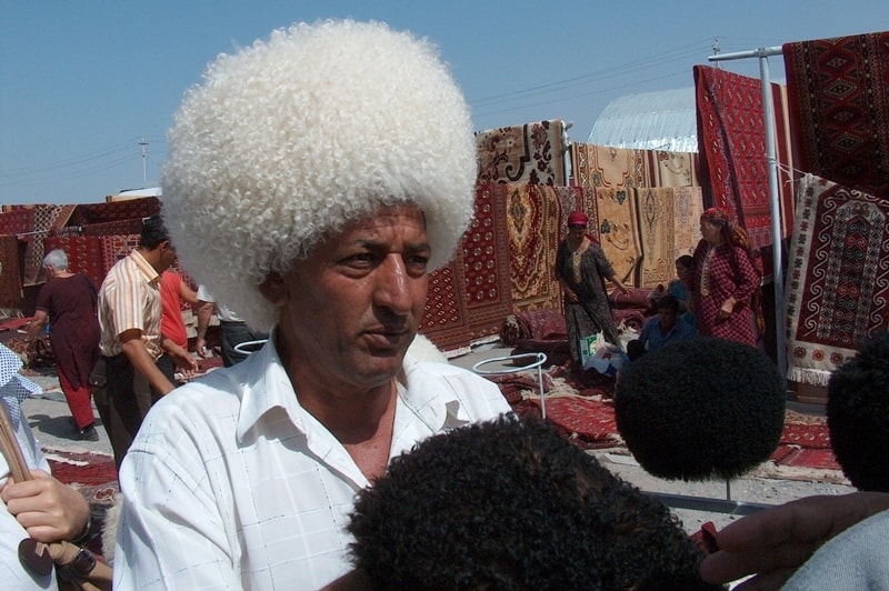 Market of Altyn-Asar.