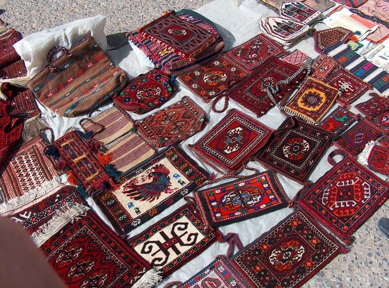 Market of Altyn-Asar.