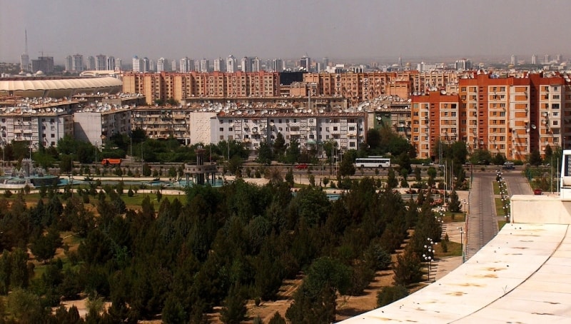  Ashgabat city.