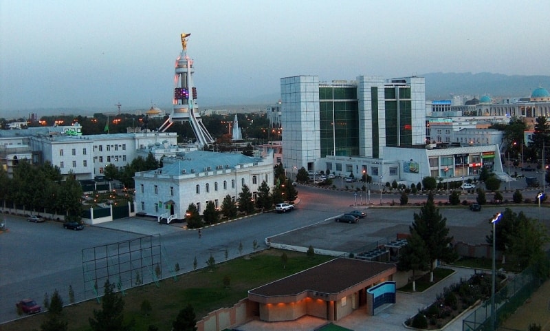 Ashgabad city.