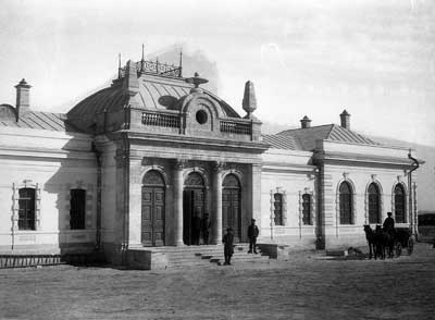 Асхабадский вокзал. 1901 год.