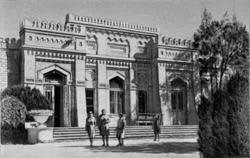 Turkmen USSR. Main case of health resort "Bayramali".