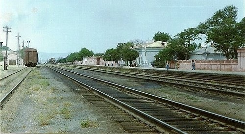 Железнодорожная станция Кызыл-Арват.