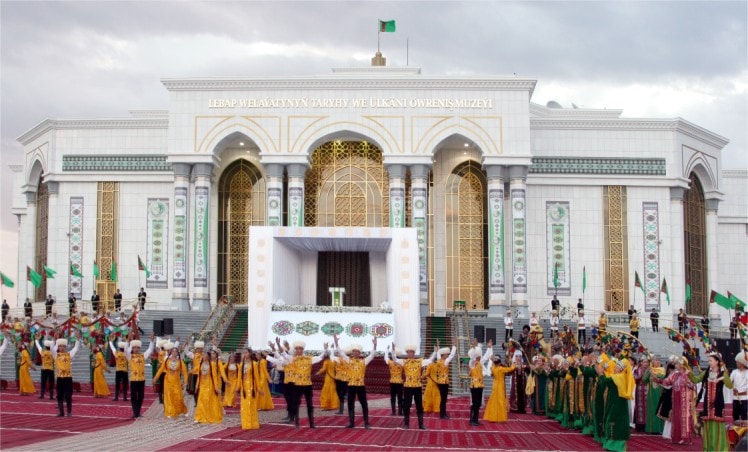 Новый музей в Туркменабаде открылся 15 сентября 2011 года.