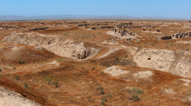 Abiverd ancient town in Turkmenistan.