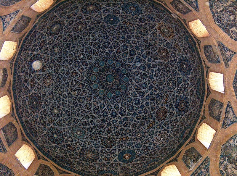 Купол в мавзолее Тюрабек-ханым.