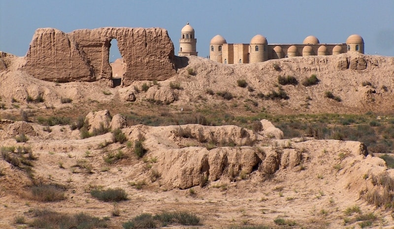 Bayramalikhan-kala fortress.