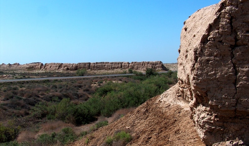 Sultan Kala ancient settlement.