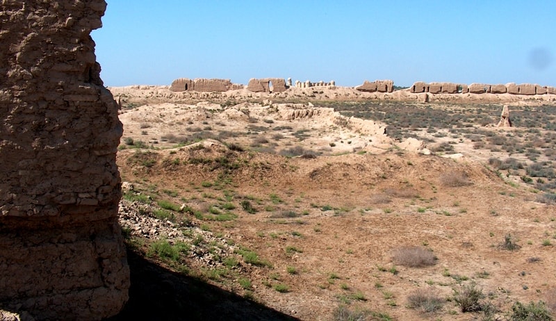 Sultan Kala ancient settlement.