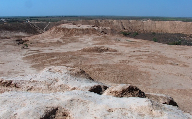 Sultan Kala ancient settlement.