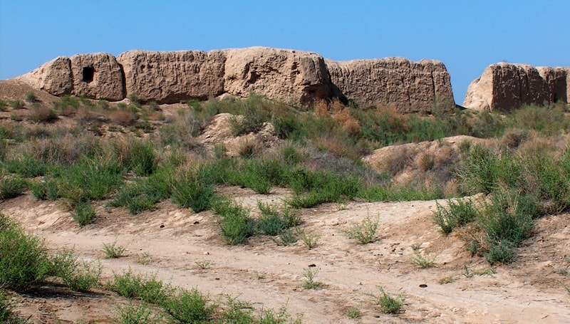 Sultan Kala ancient settlement.