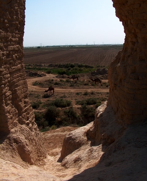 Ancient fortress Big Gyz kala. 