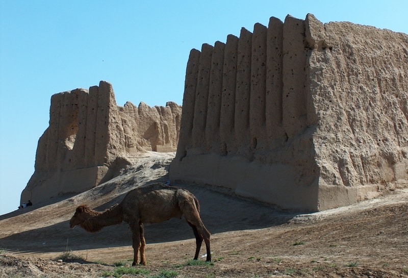 Ancient fortress Big Gyz kala. 