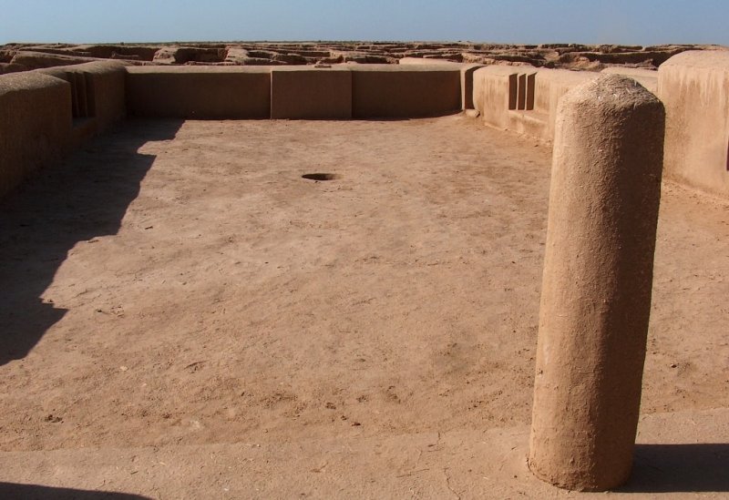 Ancient settlement Gonur-depe. 
