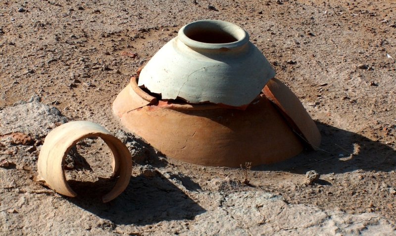 The examples of Margiana culture found at excavation of the ancient country Gonur-Depe.