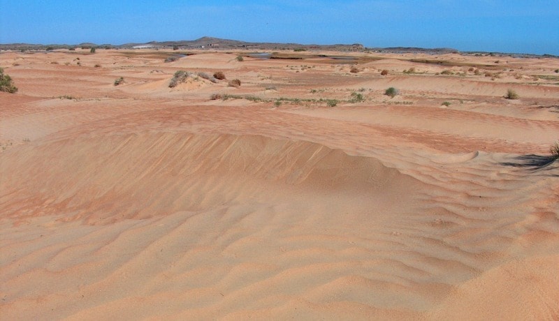 Пески Туркменистана.
