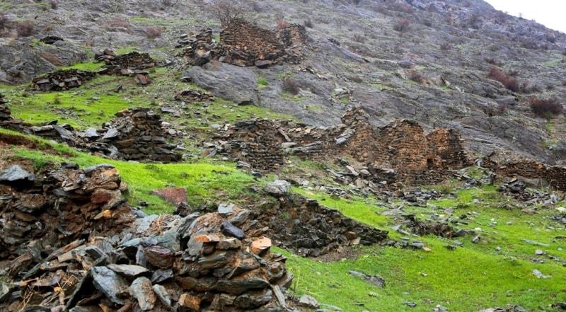 Kishlak burial hill Madjrum.