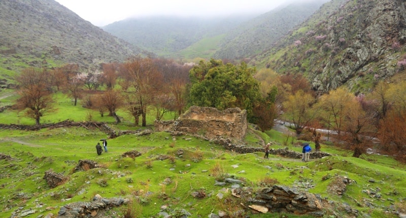 Kishlak burial hill Madjrum.