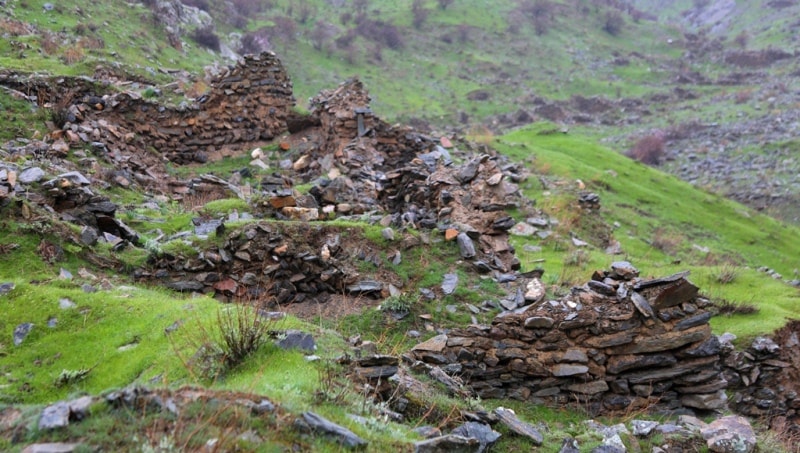 Kishlak burial hill Madjrum.