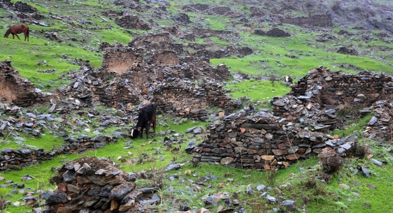 Kishlak burial hill Madjrum.