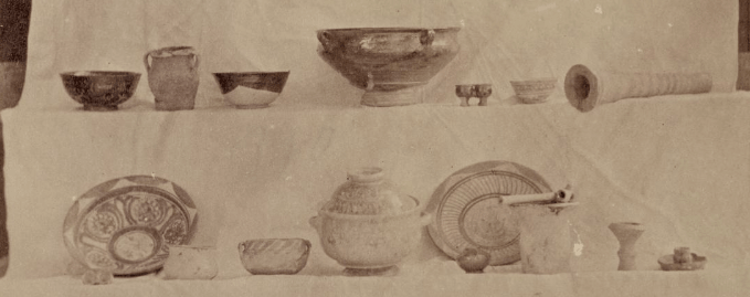 House utensils. Photos from the Turkestan album. (1871 – 1872). 