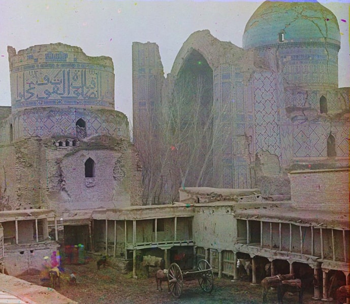С. М. Прокудин-Горский. Мечеть Биби-Ханым.