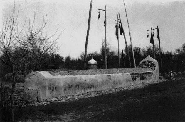 Mausoleum of St. Daniel. Photo of the beginning of the XXth century.