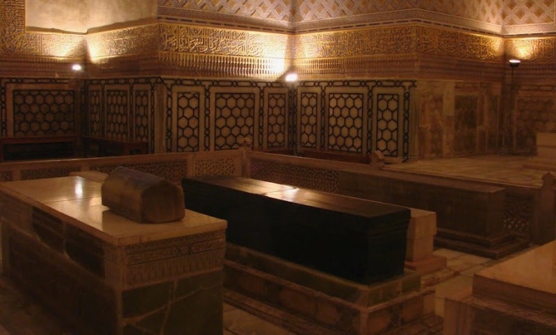 Tomb of Ulugbek in Gur-Emir mausoleum