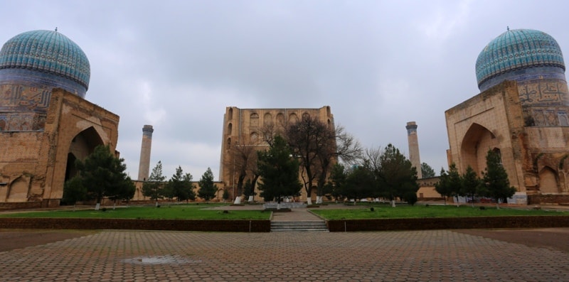 Bibi-Khanym cathedral mosque.