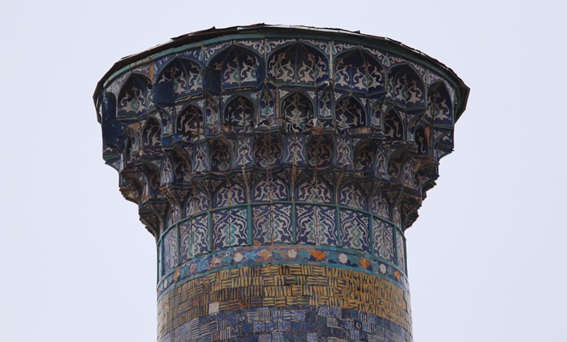 Minarets of Sher-dor madrasah.