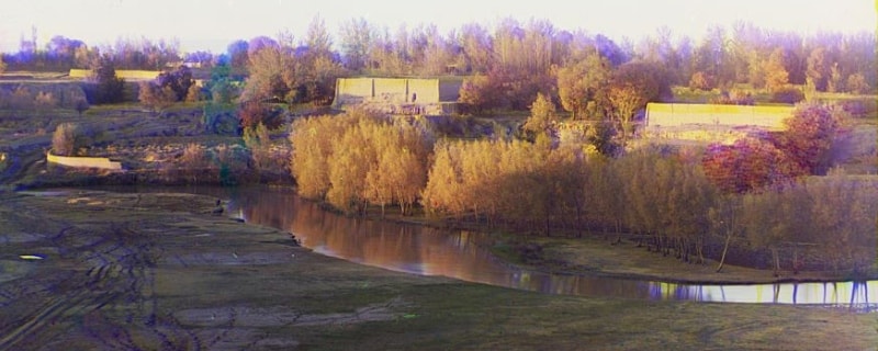 S. M. Prokudin-Gorsky. Down the river to Siab.