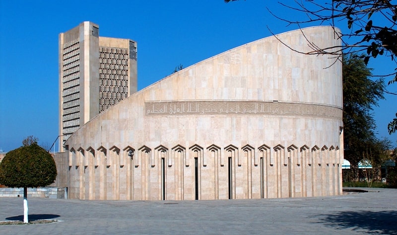 Imam Al-Bukhari Museum in Bukhara.