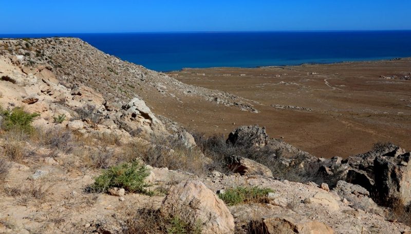 The nature Southern cliff of Ustyurt.