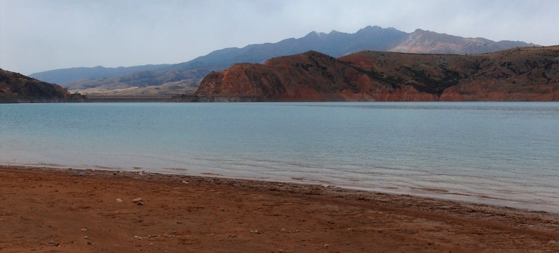 Charvak reservoir.