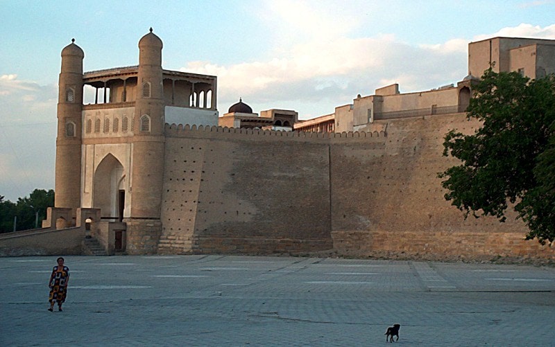 Fortress of the Aкс. Bukhara.