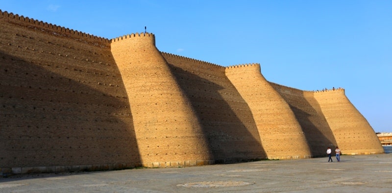 Крепость Арк в Бухаре.