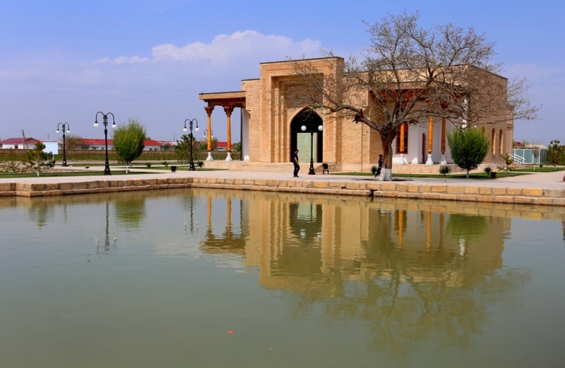 Bagautdin Nakshbandi's complex in the neighborhood of Bukhara.